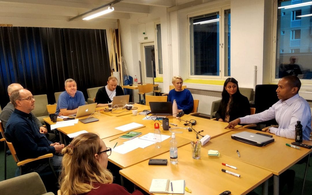 Education Tampere workshop on international sales TEd Center- Priyanka Banerjee, Troy Woodson