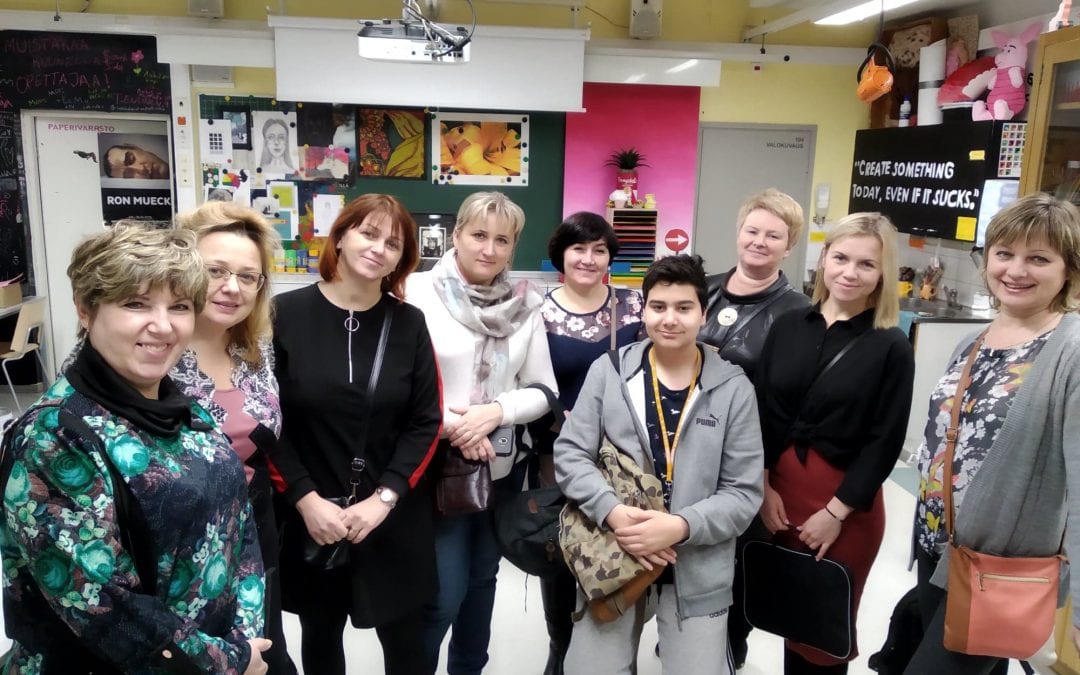 TED Center group from Yaroslavl, Russia, Finnish Education