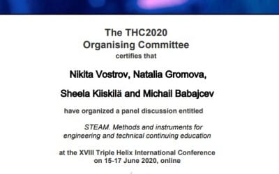 TED Center takes part in TRIPLE HELIX conference by TUNI