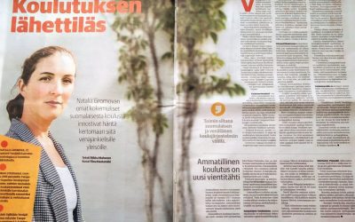 “Keskisuomalainen” about TED Center and Finnish Education Export to Russia