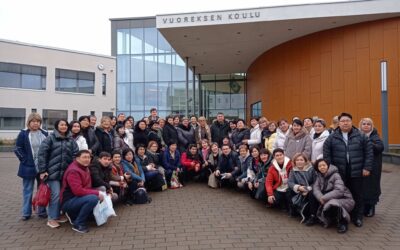 A group of 55 public schools directors from Almaty visited Tampere