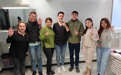 Winners of “Best teacher” educators award from Kazakhstan came to Tampere for a study visit