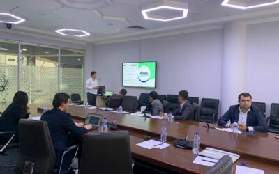 TED Center in Uzbekistan with EU delegation