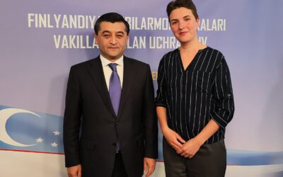 Natalia Gromova met Minister of Foreign Affairs of Uzbekistan