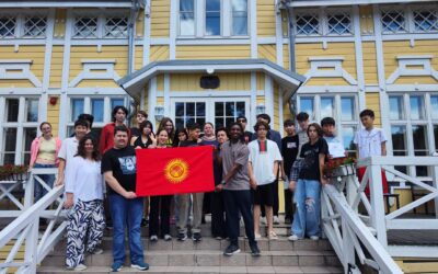 Summer school for 22 students from Kyrgyzstan